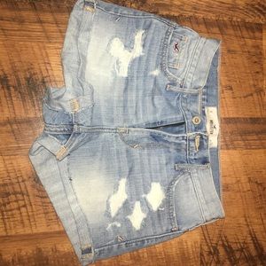 Hollister jean shorts